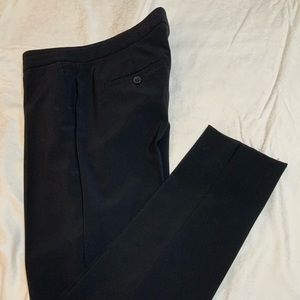 Theory cropped ankle black dress pants 6